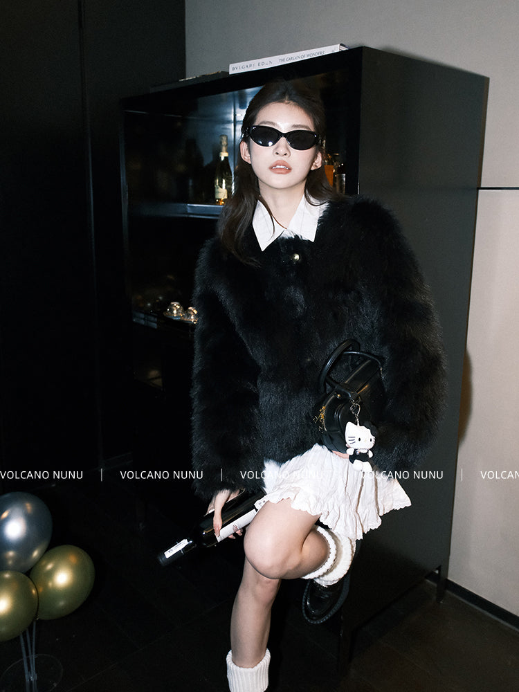 VOLCANO Nunu "Eternal Generation 5" New Black Eco-Friendly Toca Down Jacket for Young Women Winter