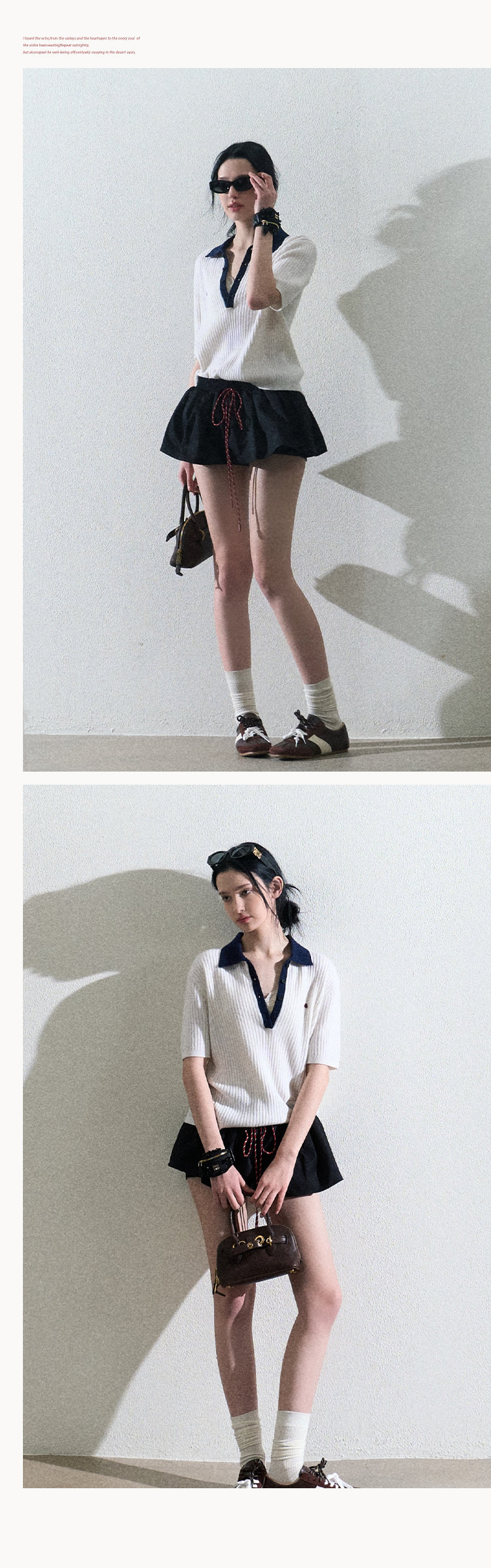 OAKMOO Multi-color stretch mini dress, drawstring, tulip skirt shape, "Lemon Scent" skirt shape, slimming and lengthening legs