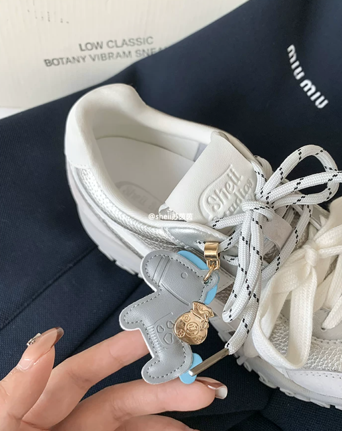 SUYINYIN Little Pony workout shoes ~ 8cm high thick sole sneakers, casual shoes for women.