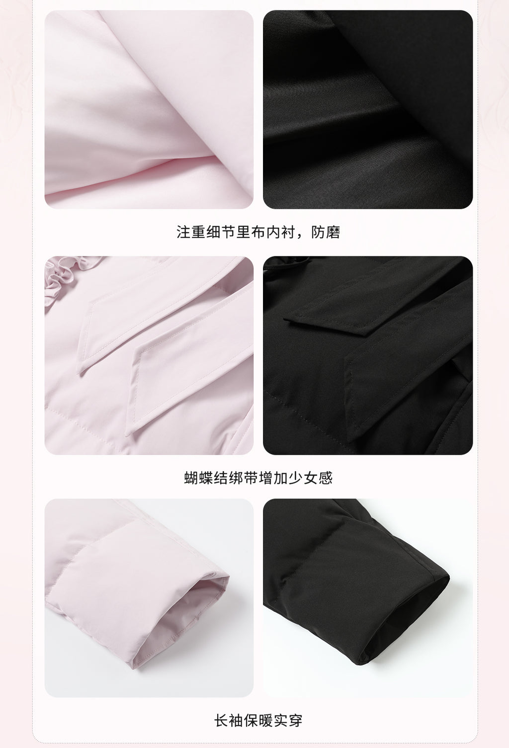 AORAA【極寒シリーズ】「雪国のあったか冬」オリジナルデザイン レーストリム付き防水ロングダウンジャケット第3世代