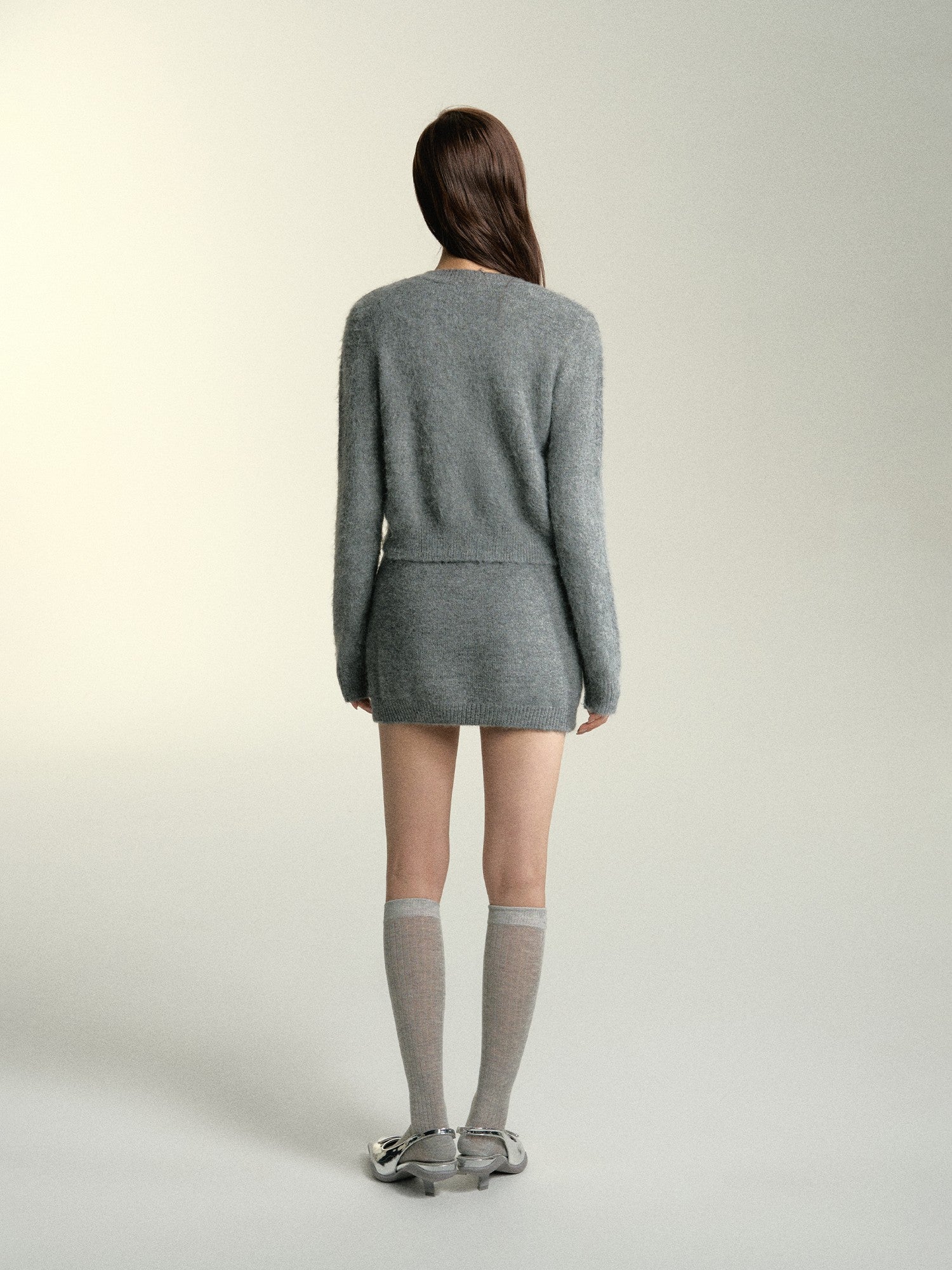 SOMESOWE Diamond Quartz Knitted Sweater