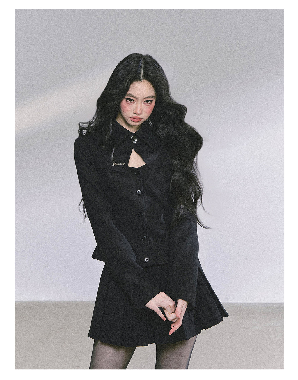 SHAOYEYAN French Heiress "Gatsby Dinner" two-piece autumn women's suit and skirt set