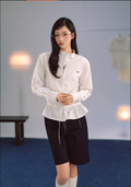 LaluneDuCiel Korean-style women's T-shirt made of pure cotton, loose, comfortable, with drawstring