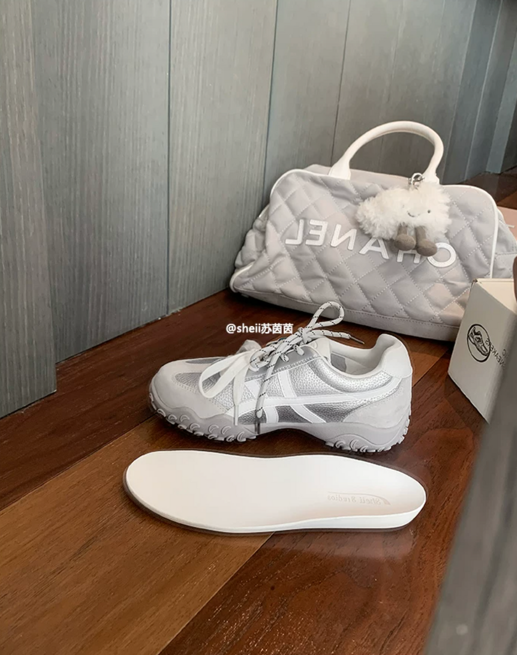 SUYINYIN Little Pony workout shoes ~ 8cm high thick sole sneakers, casual shoes for women.