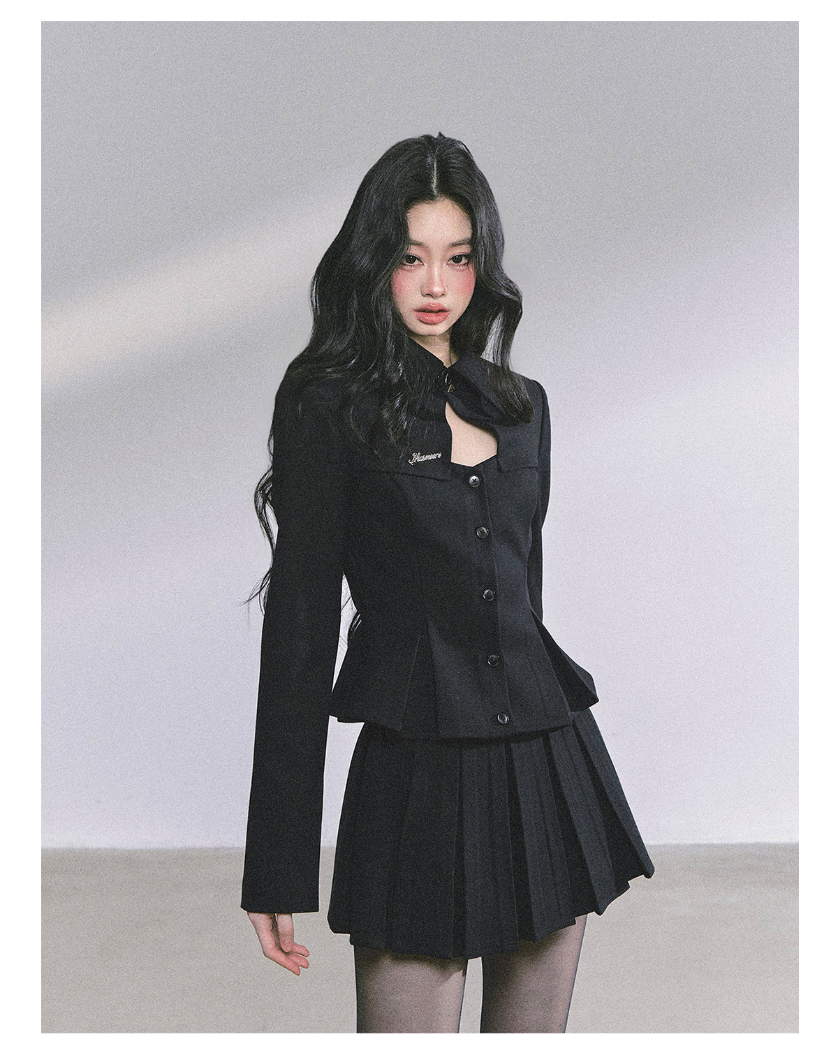 SHAOYEYAN French Heiress "Gatsby Dinner" two-piece autumn women's suit and skirt set