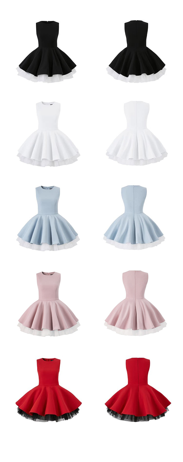 Audrey Hepburn Avenement Princess Black Tutu Ballet Temperament Dress