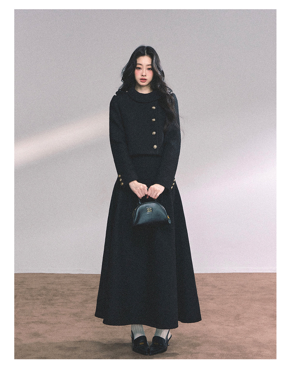 SHAOYEYAN French Miu style "Kyoto Noblewoman" two-piece suit for women, autumn and winter