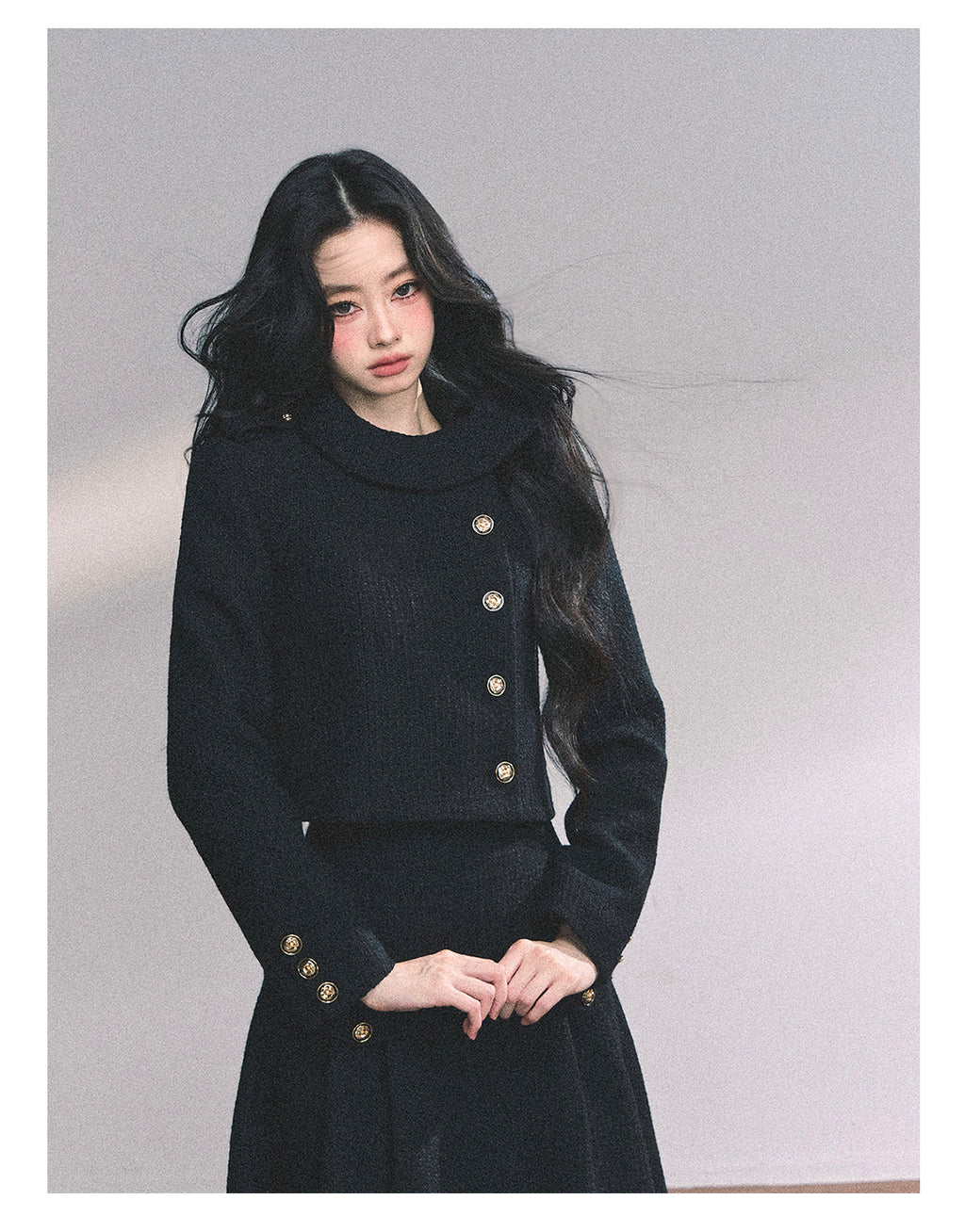 SHAOYEYAN French Miu style "Kyoto Noblewoman" two-piece suit for women, autumn and winter
