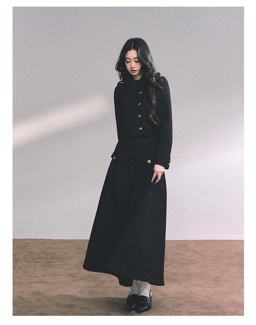 SHAOYEYAN French Miu style "Kyoto Noblewoman" two-piece suit for women, autumn and winter