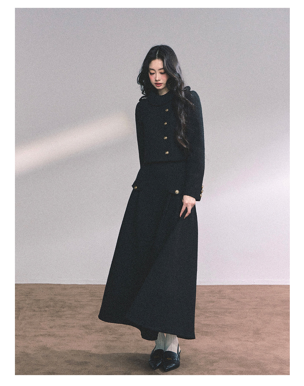 SHAOYEYAN French Miu style "Kyoto Noblewoman" two-piece suit for women, autumn and winter