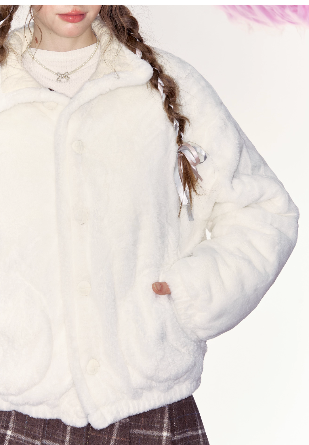 AYF Autumn retro style "Sandwich Puff" loose-fitting jacket, short, loose, comfortable, easy to wear, can be worn on both sides