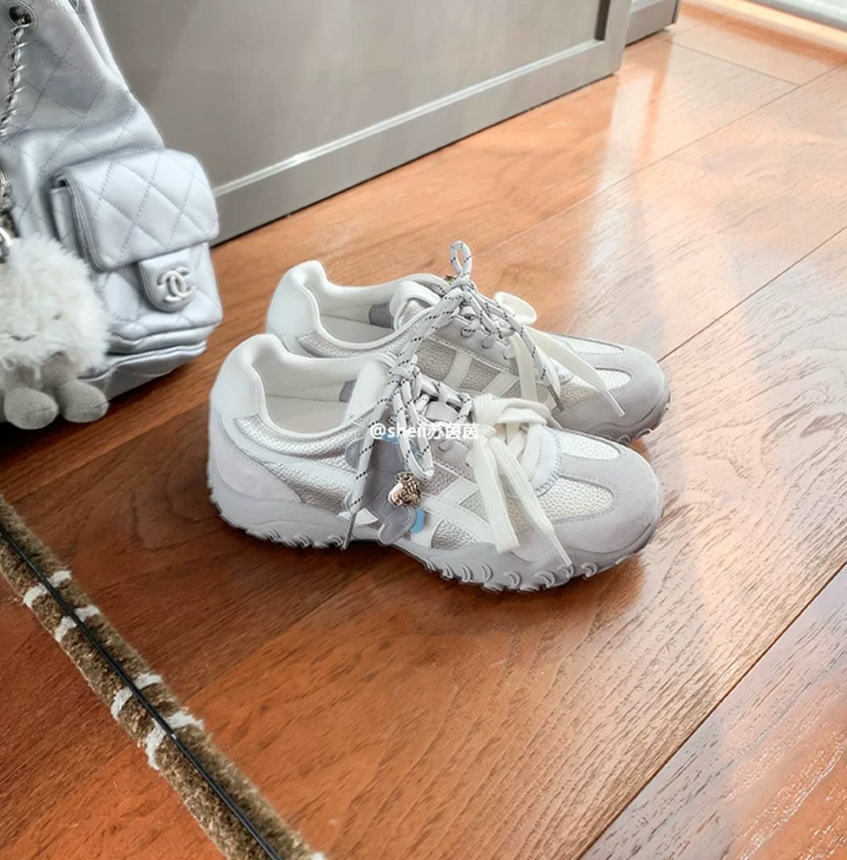 SUYINYIN Little Pony workout shoes ~ 8cm high thick sole sneakers, casual shoes for women.