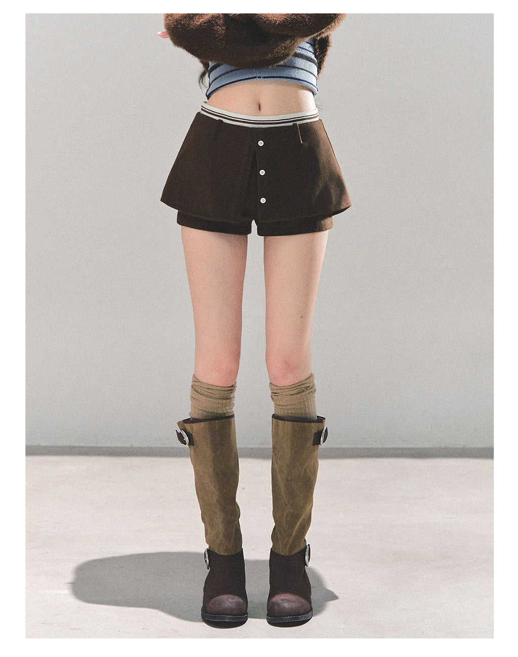 SHAOYEYAN Aomalm Women's Autumn Miu High-end A-line Bodycon Dress "Korean Style" Black Short Skirt