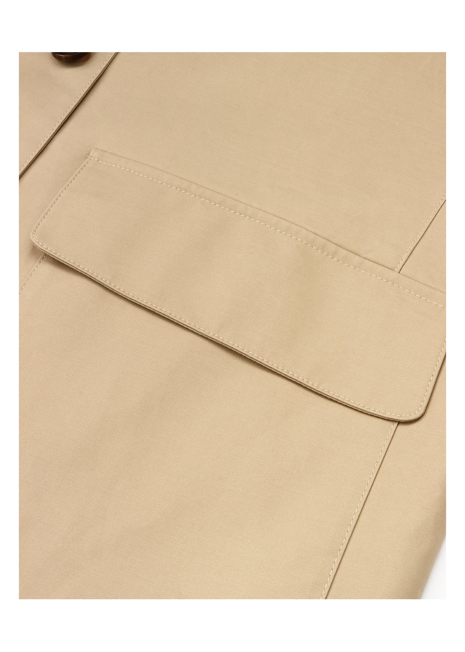 SKK High quality khaki jacket with multi-color plaid pattern, short and loose fit, autumn style for women.