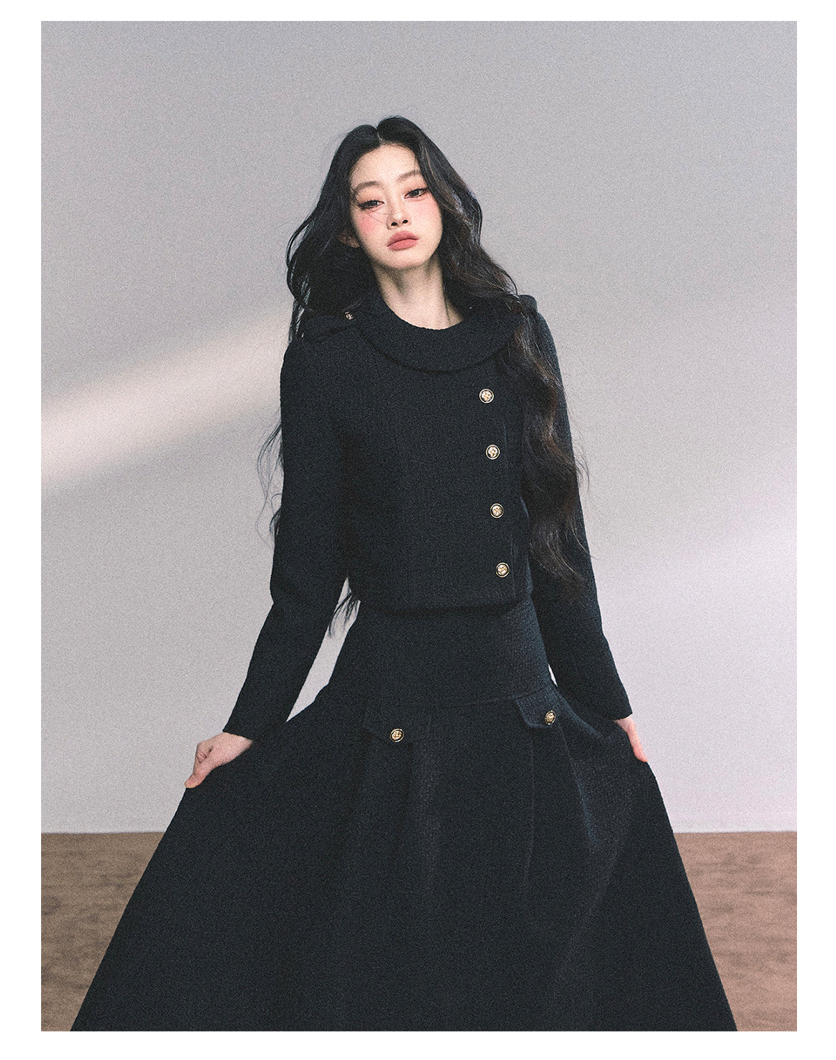 SHAOYEYAN French Miu style "Kyoto Noblewoman" two-piece suit for women, autumn and winter