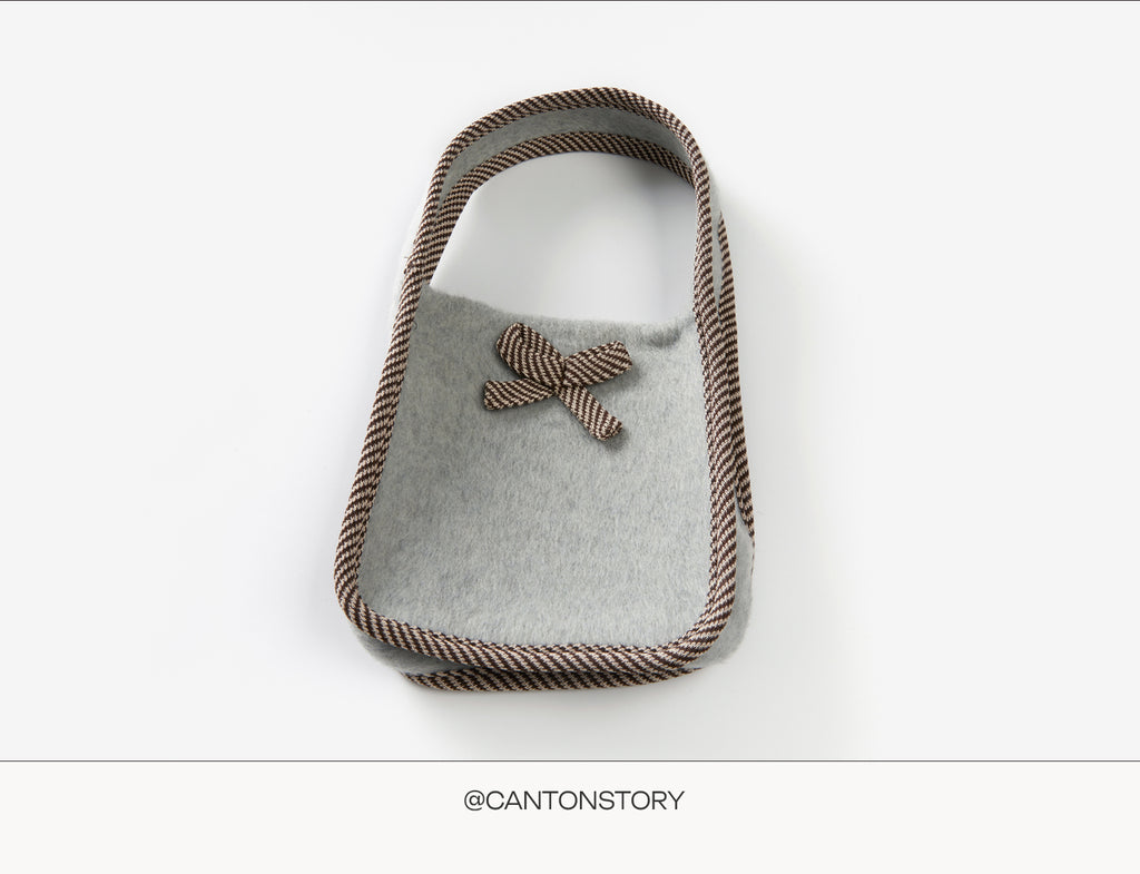 CANTONSTORY Yangcheng Story Korean style 70% wool double-sided wool coat for women winter new sweet (with handbag))