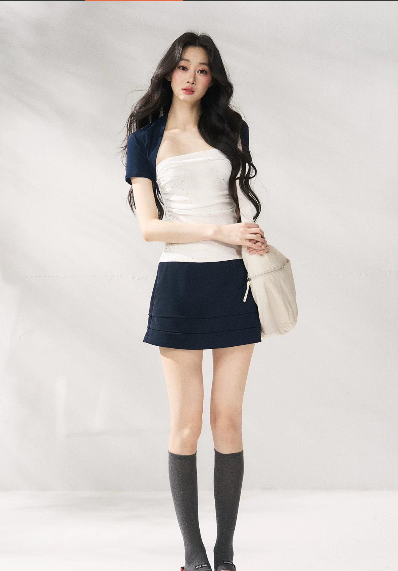 7SHIFTIN New simple, tight-fitting summer two-piece suit including jacket and short skirt