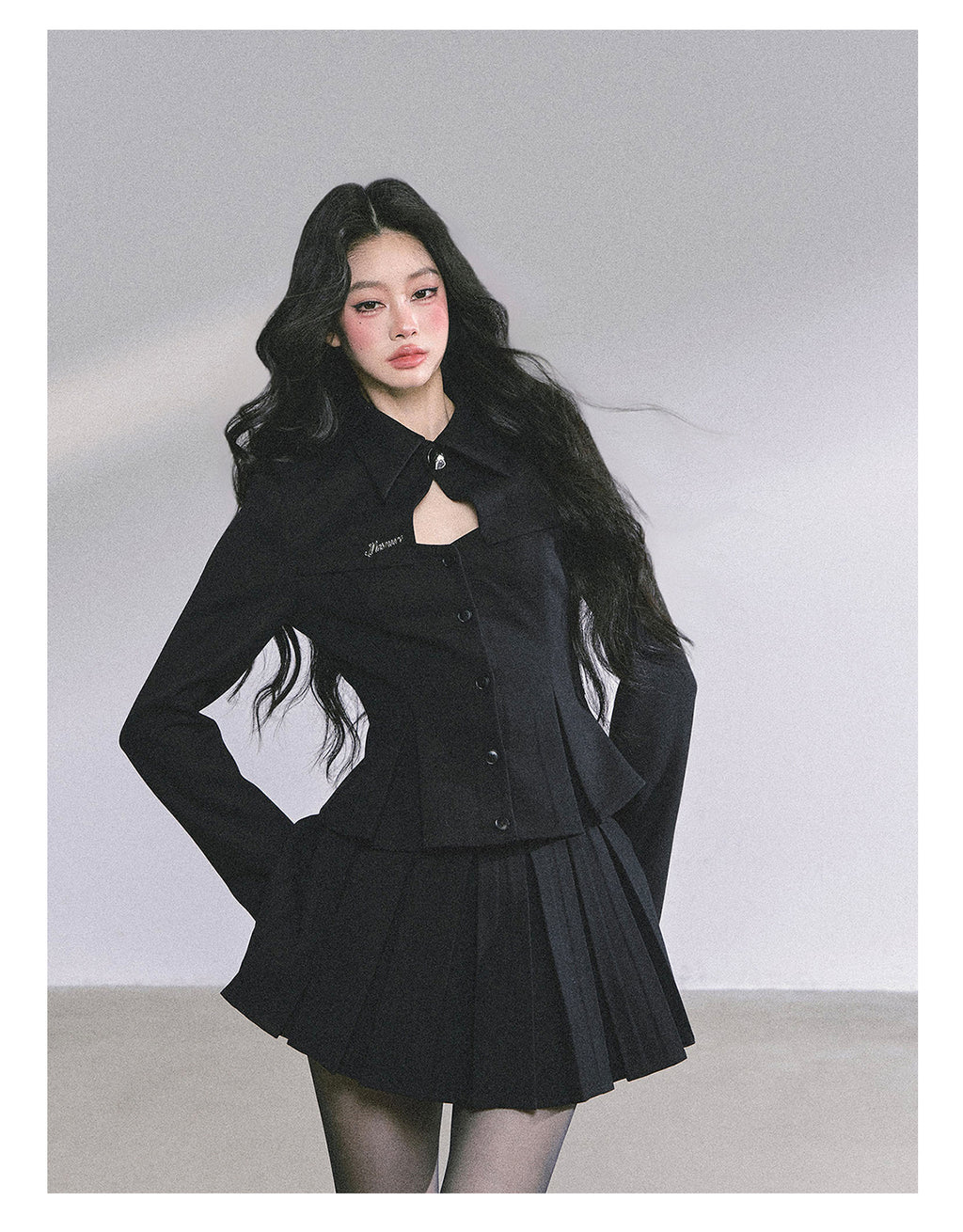 SHAOYEYAN French Heiress "Gatsby Dinner" two-piece autumn women's suit and skirt set