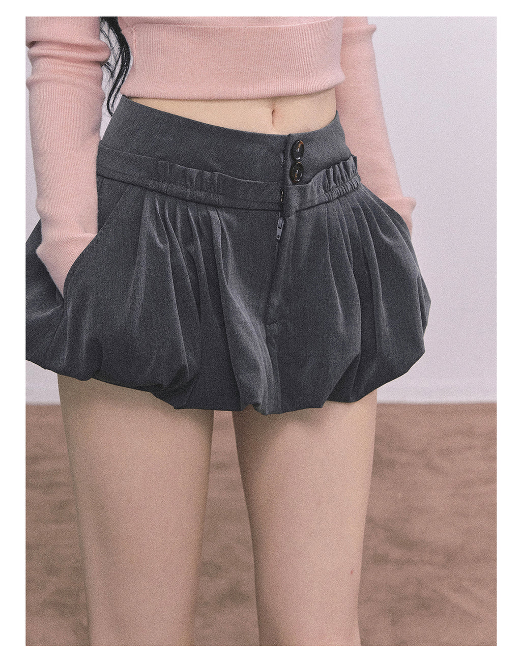 Shaoyeyan style miu series french style autumn high waist slimming a-line waltz short skirt women autumn high waist slimming