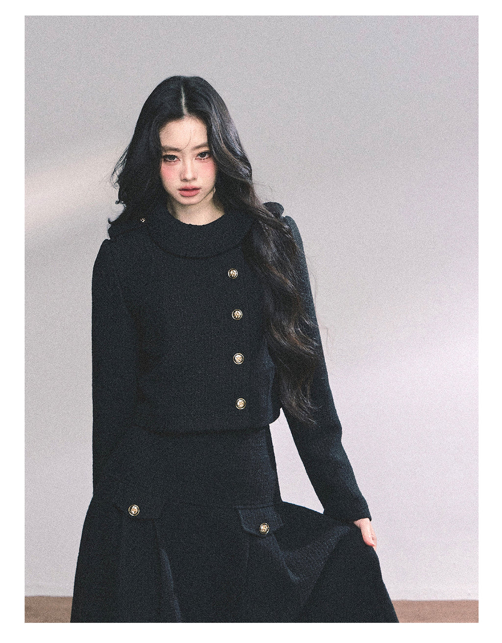 SHAOYEYAN French Miu style "Kyoto Noblewoman" two-piece suit for women, autumn and winter