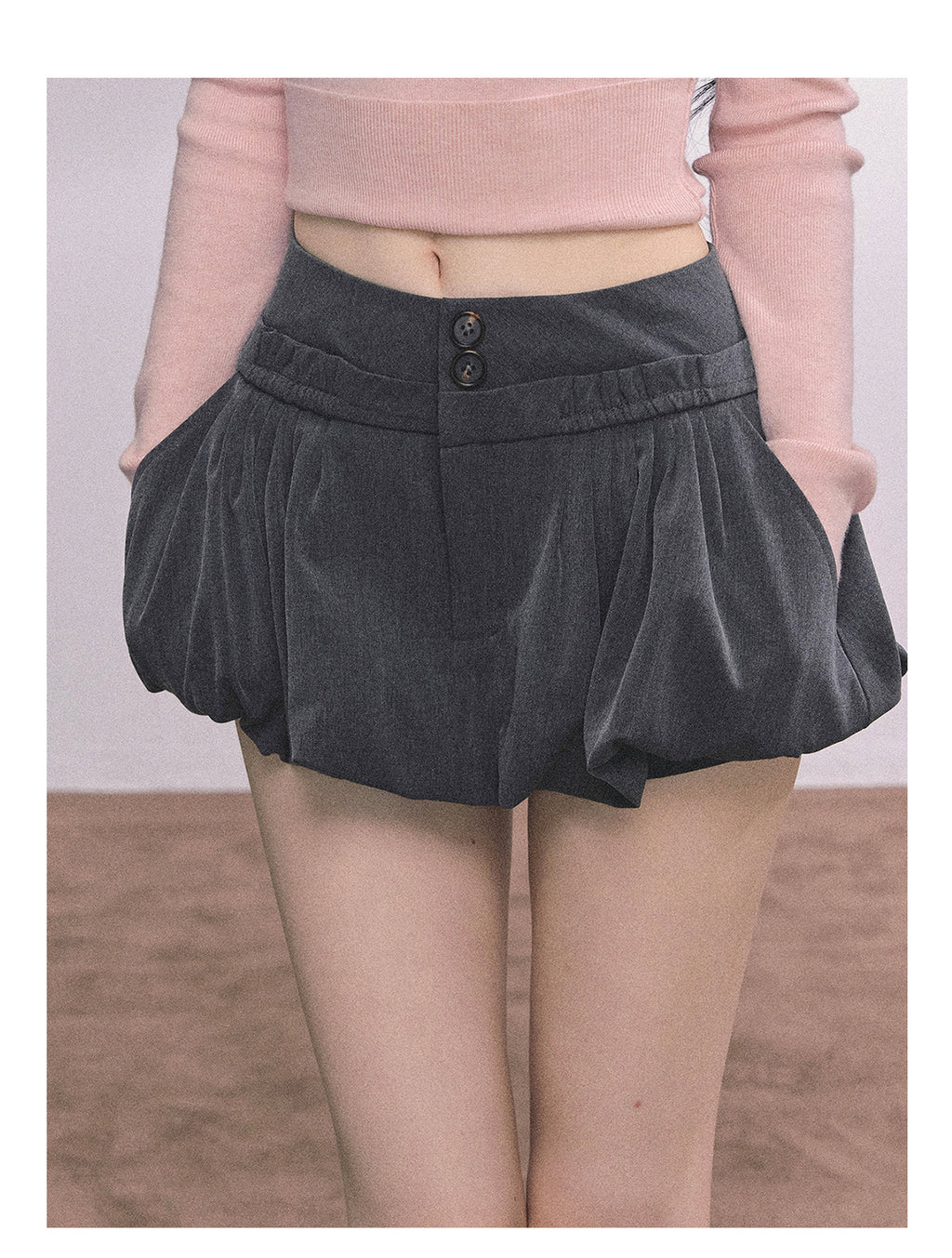 Shaoyeyan style miu series french style autumn high waist slimming a-line waltz short skirt women autumn high waist slimming