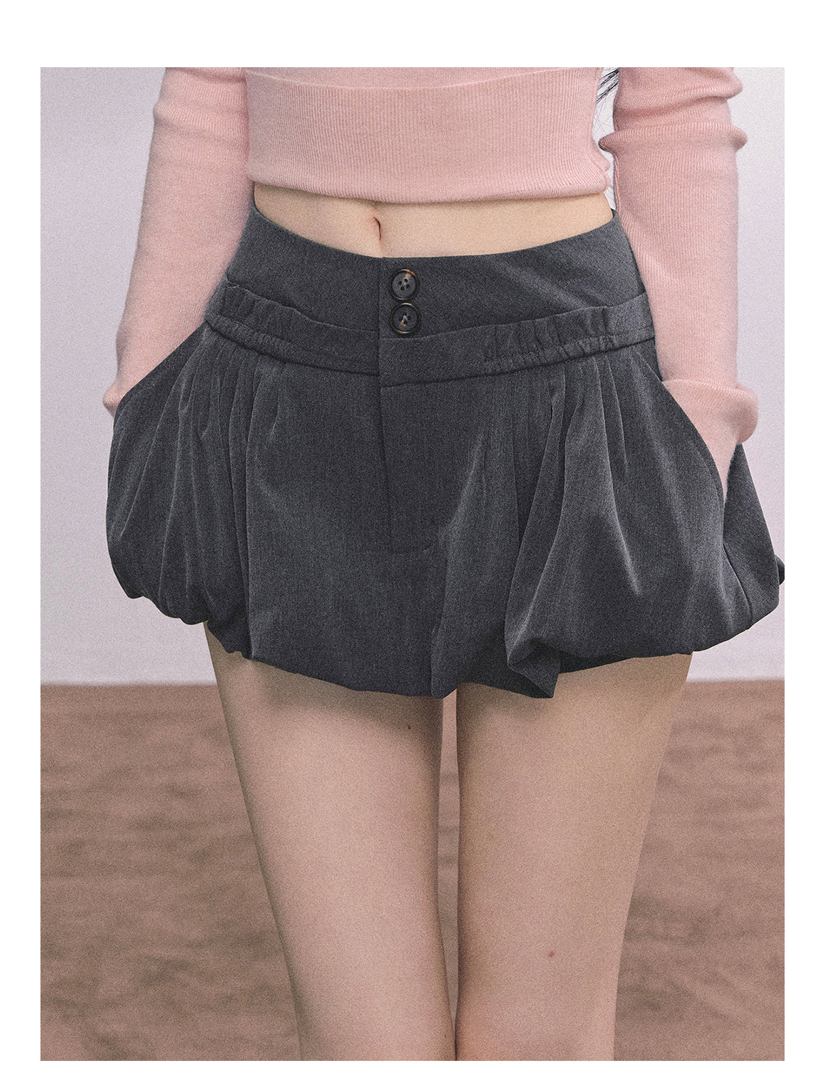 Shaoyeyan style miu series french style autumn high waist slimming a-line waltz short skirt women autumn high waist slimming