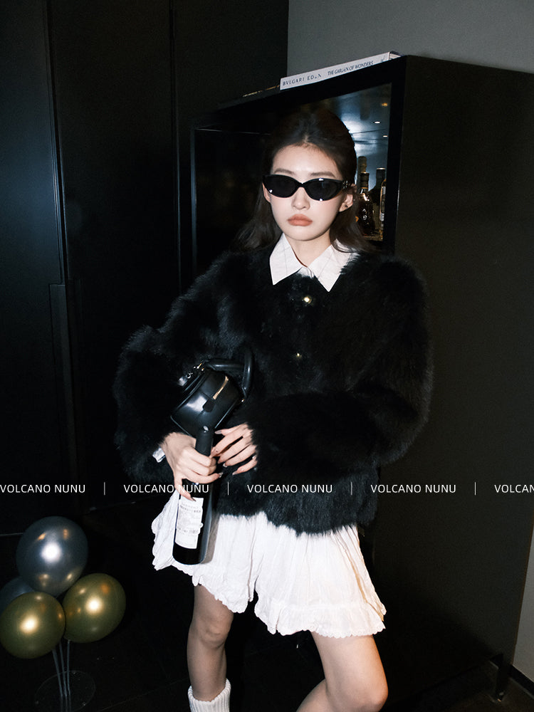 VOLCANO Nunu "Eternal Generation 5" New Black Eco-Friendly Toca Down Jacket for Young Women Winter