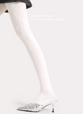 MODASWING ModaSwings women's tights in classic brown, diamond pattern, preppy style, plain cotton, gray.