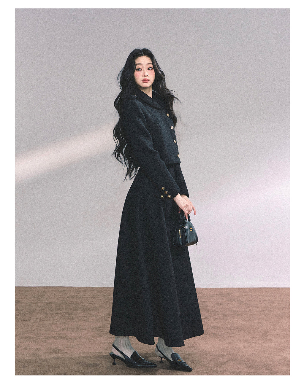 SHAOYEYAN French Miu style "Kyoto Noblewoman" two-piece suit for women, autumn and winter