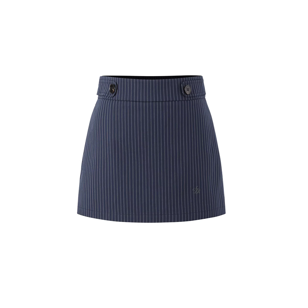 ANDYET AD1 Cool and sophisticated style, X-shaped shirt and pencil skirt set