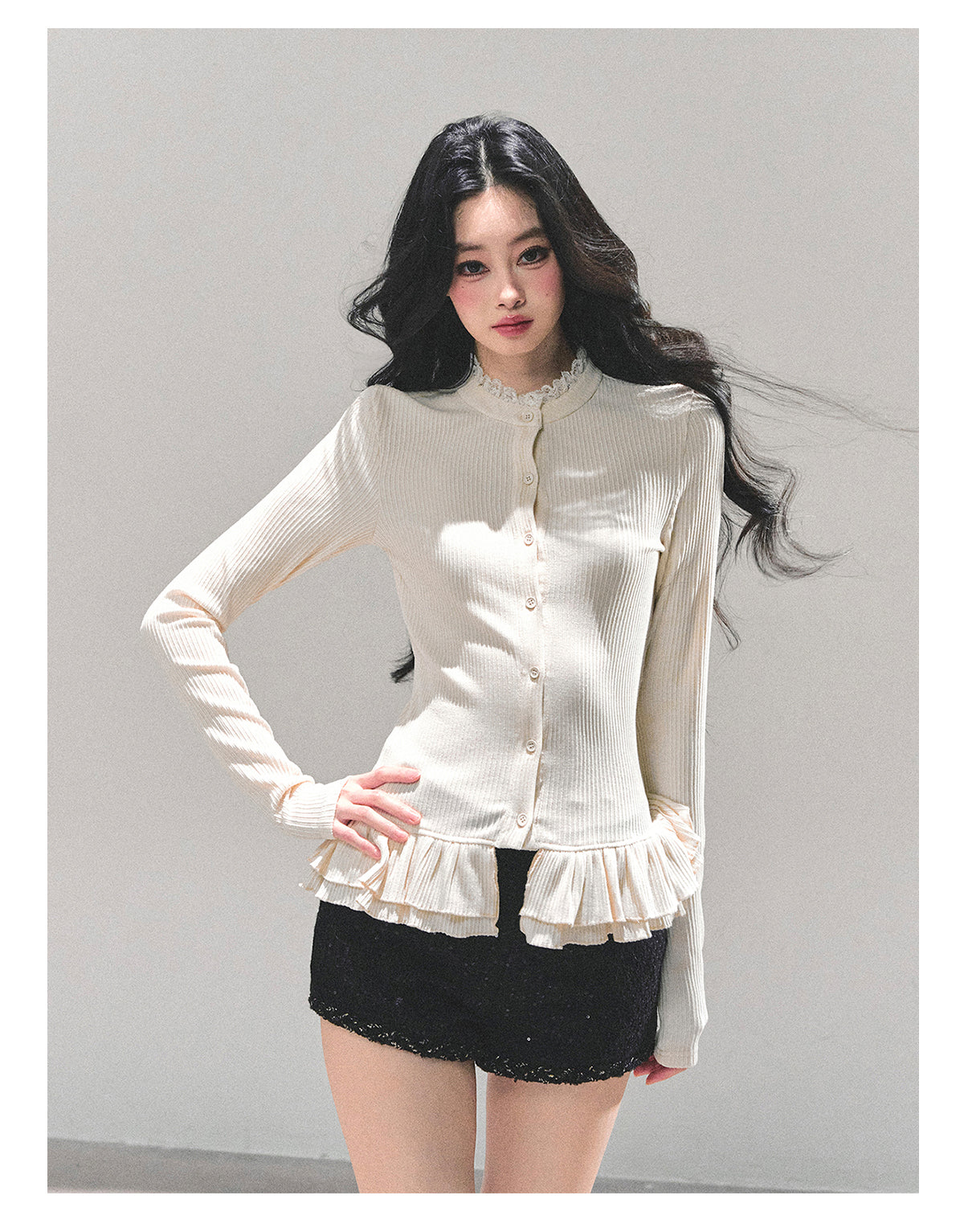 SHAOYEYAN Women's Chanel Style Rich Girl Suit, Three-Piece Winter Coat, Aomalm "Twilight Engulfs Me"