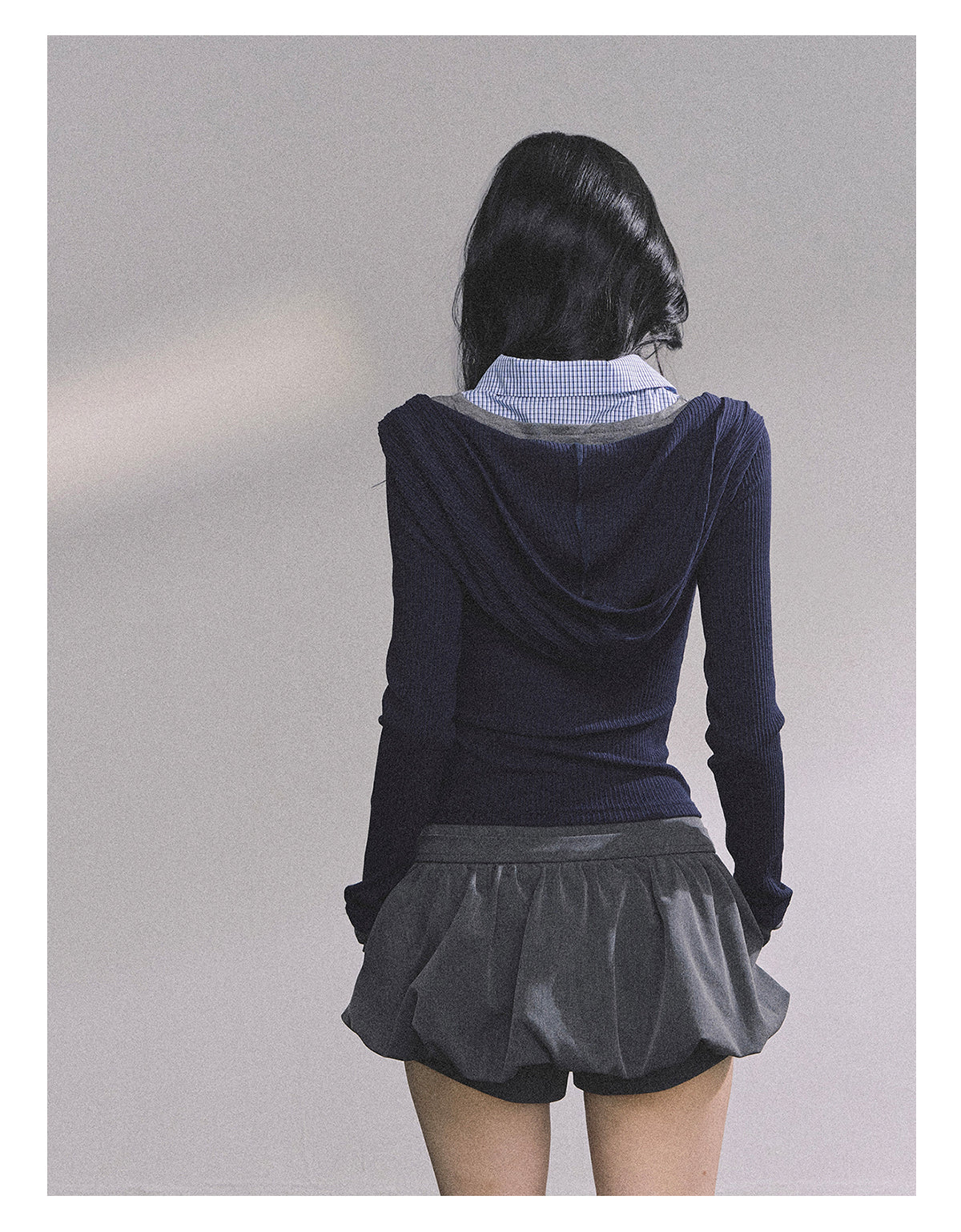 SHAOYEYAN Aomalm Women's "High IQ Female Protagonist" Imitation American Style Three-piece Knitted Pullover Autumn Slim Fit Top