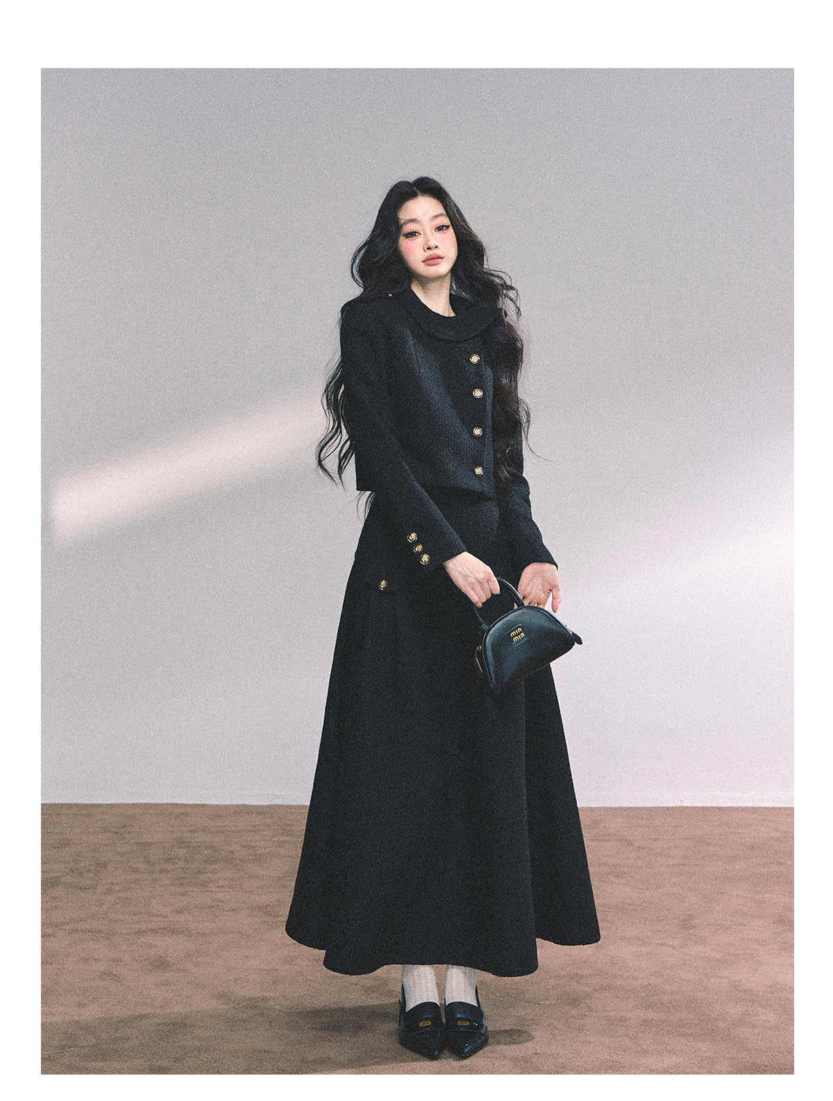 SHAOYEYAN French Miu style "Kyoto Noblewoman" two-piece suit for women, autumn and winter