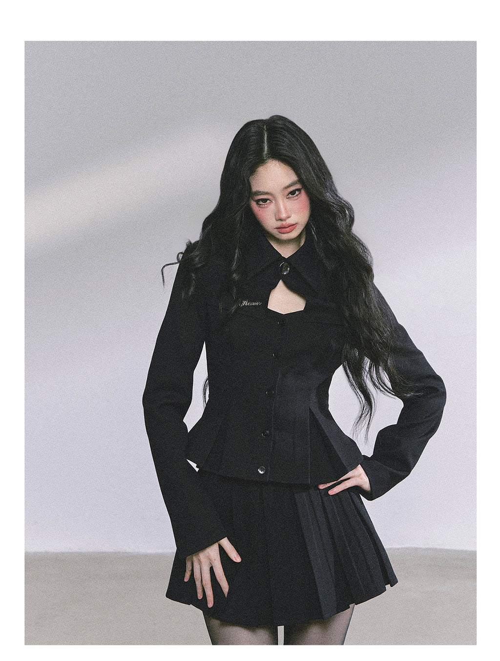 SHAOYEYAN French Heiress "Gatsby Dinner" two-piece autumn women's suit and skirt set