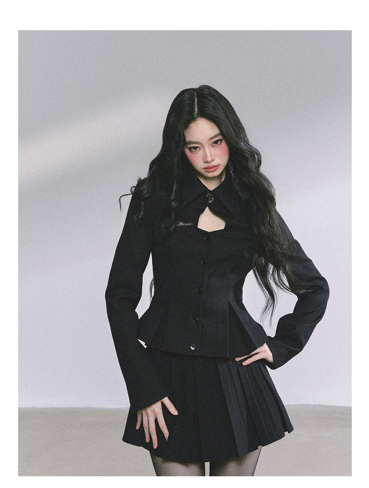 SHAOYEYAN French Heiress "Gatsby Dinner" two-piece autumn women's suit and skirt set