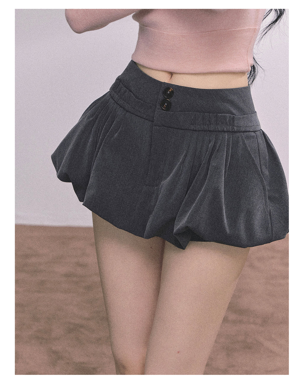 Shaoyeyan style miu series french style autumn high waist slimming a-line waltz short skirt women autumn high waist slimming