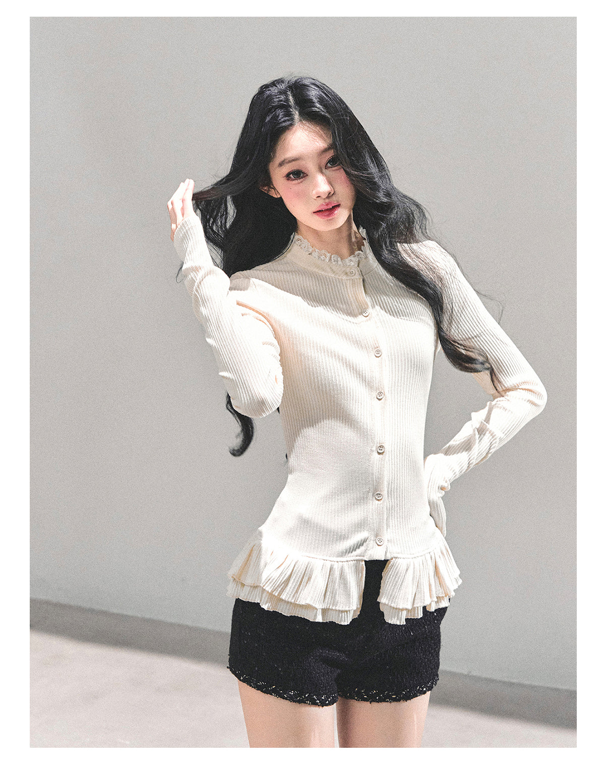 SHAOYEYAN Women's Chanel Style Rich Girl Suit, Three-Piece Winter Coat, Aomalm "Twilight Engulfs Me"