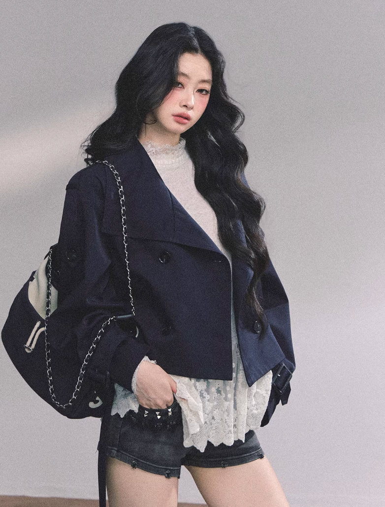 SHAOYEYAN (SALE) Premium British-style women's vest/windbreaker jacket "Lucerne Idol" for autumn and winter