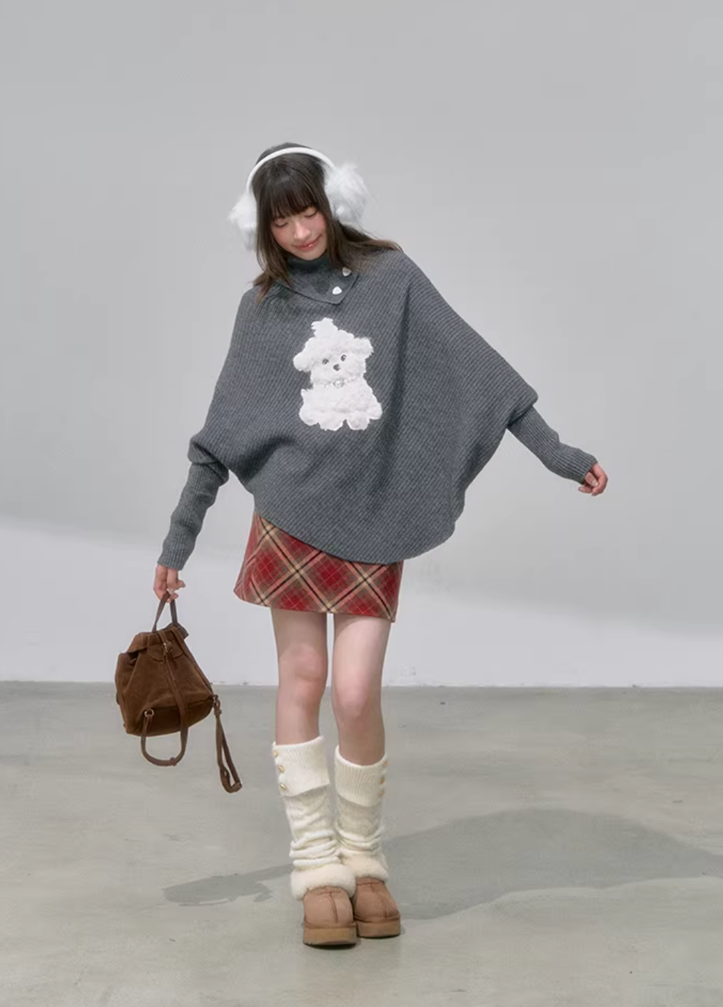 CANSTOREGIRLS: A feminine, classic French-style checkered pencil skirt from the canned goods store, 'Warrior and Weft Colors'.