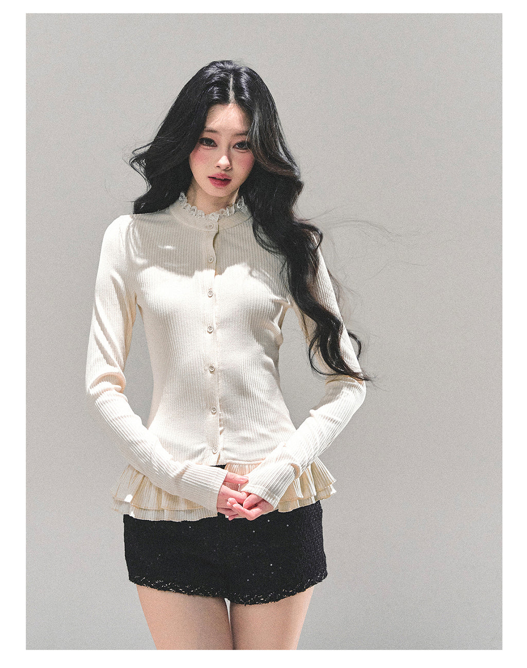 SHAOYEYAN Women's Chanel Style Rich Girl Suit, Three-Piece Winter Coat, Aomalm "Twilight Engulfs Me"