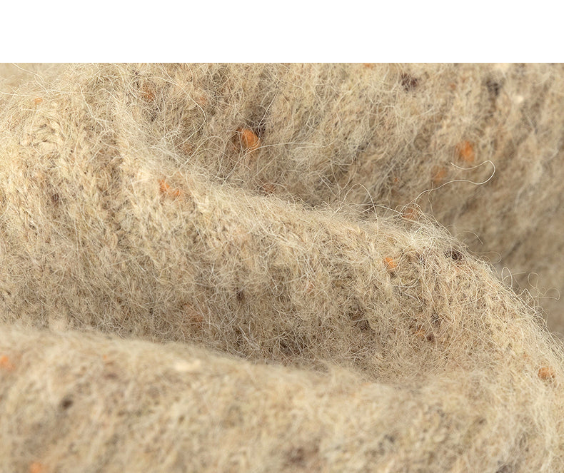 CHUU VネックセーターChuuホットガール女性冬2025新着ファッショナブルなショートカーディガンセーターで年齢を減らす