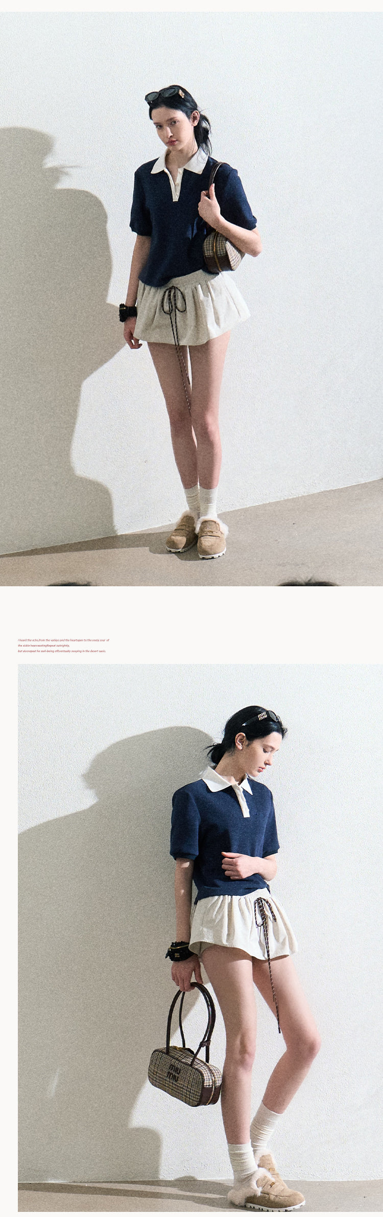 OAKMOO Multi-color stretch mini dress, drawstring, tulip skirt shape, "Lemon Scent" skirt shape, slimming and lengthening legs